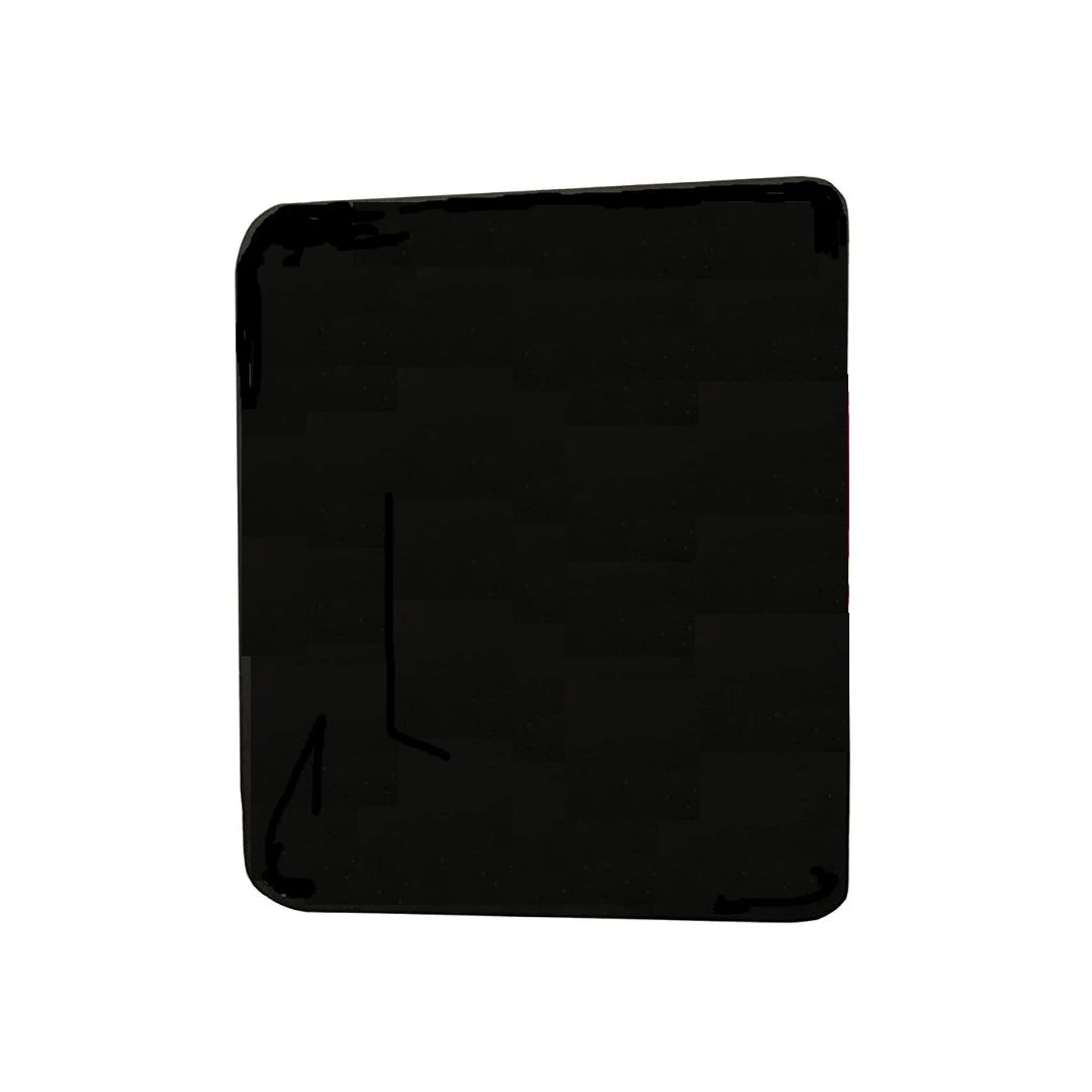 Tabla Scolara sub Forma de Autocolant pentru Scris cu Creta, Neagra, Colturi rotunjite, 100 x 100 cm - 