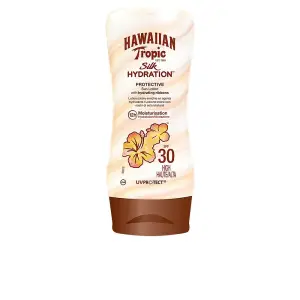 Lotiune pentru corp cu protectie solara, Hawaiian Tropic Silk sun lotion SPF30, 180 ml - 