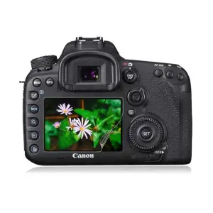 Folie silicon pentru Canon EOS 1200D, protectie ecran, antisoc - 