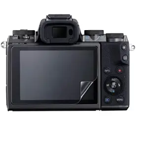 Folie silicon pentru Canon EOS M5, protectie ecran, antisoc - 