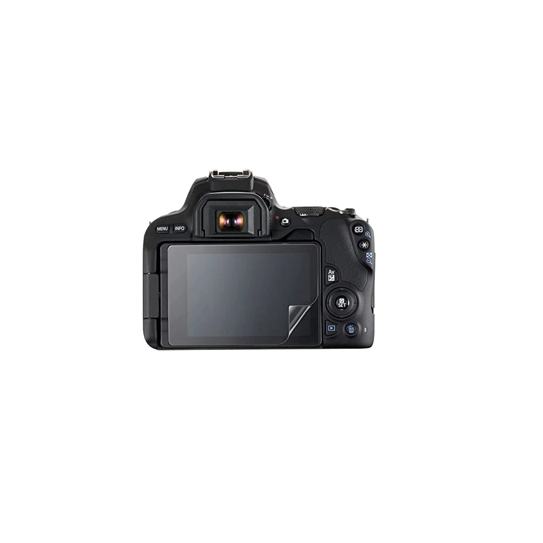 Folie silicon pentru Canon EOS 200D, protectie ecran, antisoc - 