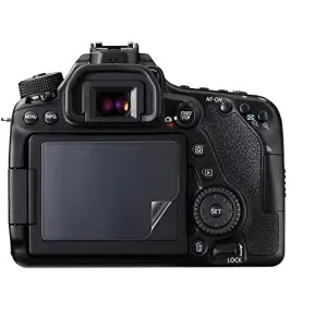Folie silicon pentru Canon EOS 80D, protectie ecran, antisoc - 