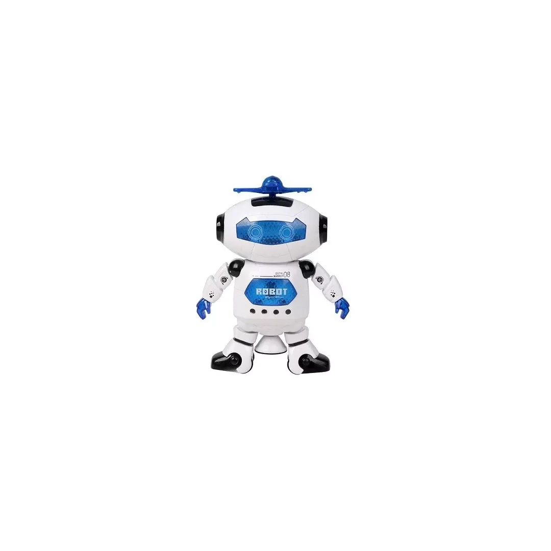 Robot interactiv cu lumini si sunete, albastru - 