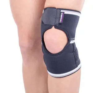 Orteza de genunchi mobila pentru tendon patelar Triamed PATELLAFIX 02, SRT306, Negru, 1 - 