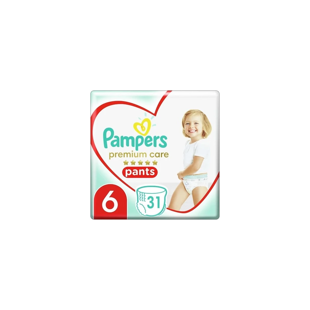 Scutece Pampers Pants Premium Care Nr 6, 15kg+ x 31 buc - 