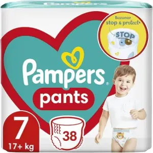 Scutece-chilotel Pampers Pants Jumbo Pack Marimea 7, 17+ kg, 38 buc - 
