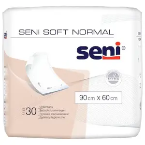 Aleze / Protectii pentru pat Seni Soft Normal 90x60 cm, 30 buc - 