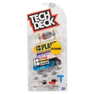 Set mini placa skateboard Tech Deck, PlanB, 4 buc - 