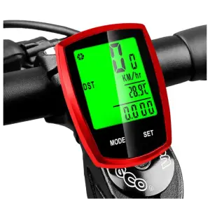 Vitezometru Digital, wireless, waterproof, pentru bicicleta cu roti intre 14 - - 