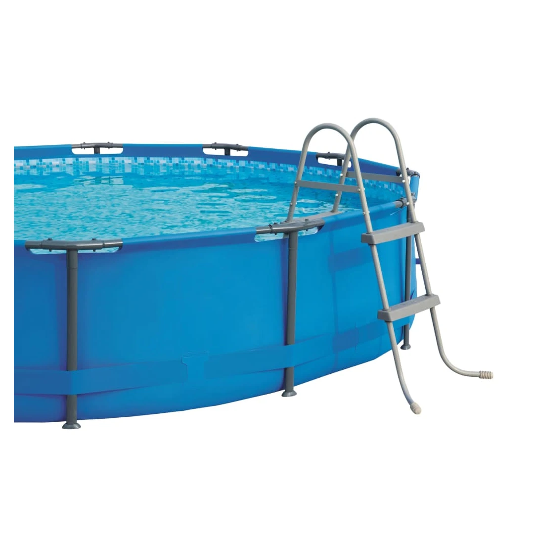 Bestway Scară piscină cu 2 trepte Flowclear, 84 cm, 58430 - Această scară Flowclear pentru piscină de la Bestway, proiectată pentru piscine supraterane, va ajuta înotătorii să intre și să iasă din piscină în si...
