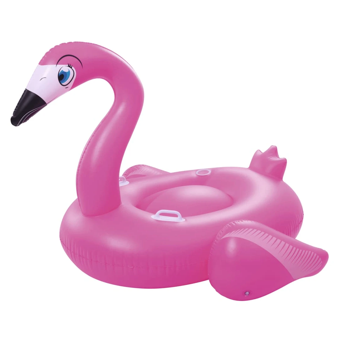 Bestway Jucărie uriașă gonflabilă Flamingo pentru piscină, 41119 - Acest flamingo plutitor 41119 de la Bestway va atrage garantat atenția cu o culoare de un roz strălucitor. Asigurați-vă că ieșiți din anonimat la petr...