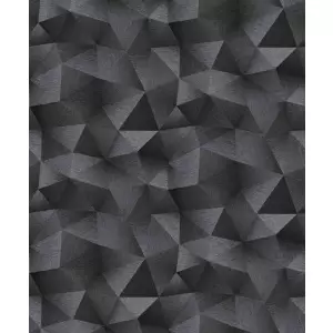 Tapet modern geometric romburi extralavabil,negru,gri,GMK 3 10216-45 - 