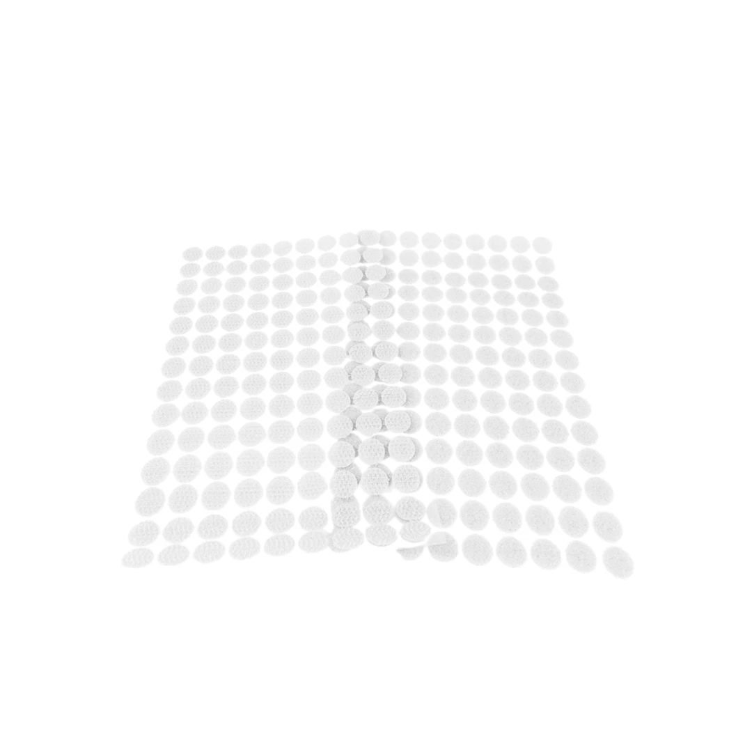 Set complet 126 buline arici autoadezive Crisalida, puf si scai, 10 mm, Transparent - 
