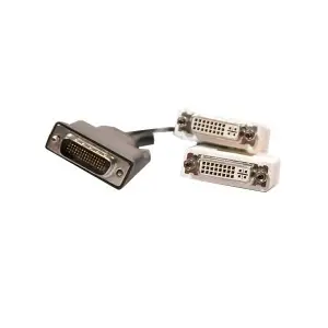 Cablu video; DMS 59 la 2 x DVI F; 0.1m - 