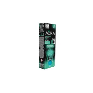 Set 2 odorizante camera 0% alcool Aura – Briza marina 2 x 30 ml - 
