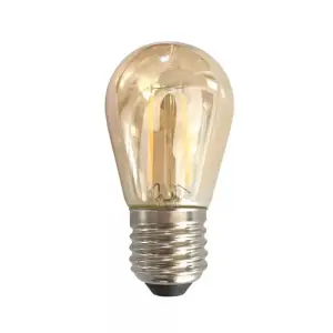 Bec LED Filament Amber E27/1W/100LM/2500K ST45 - 