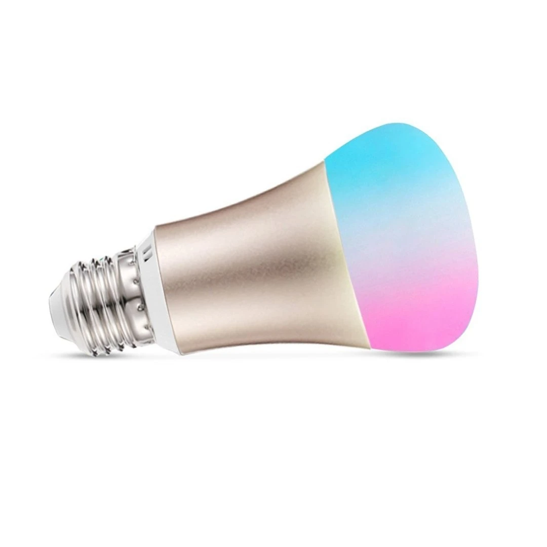 Bec Led RGB inteligent, Wi-Fi, E27, 5W, lumina rece, 850Lm, 6400K - 