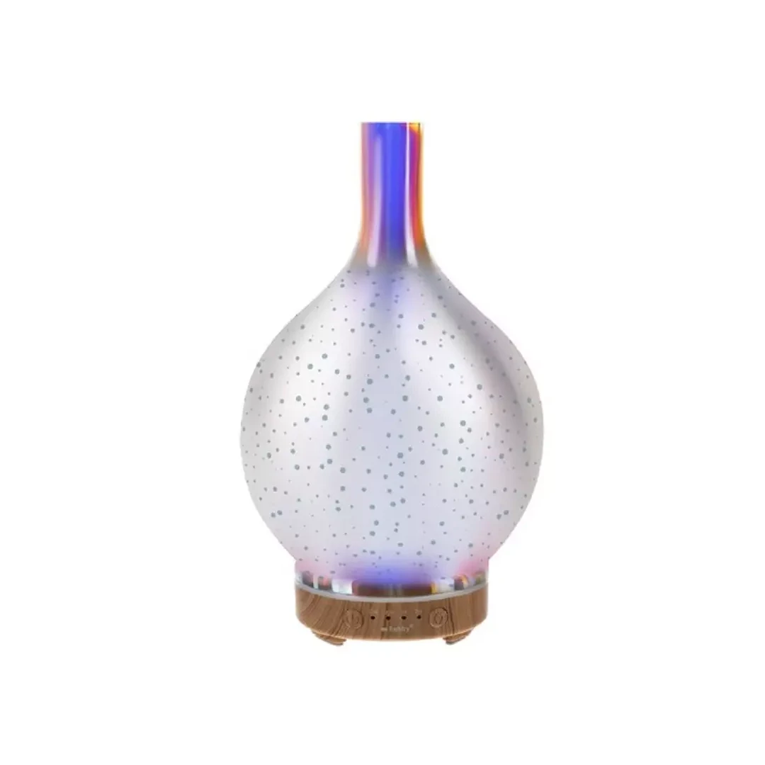 Difuzor de arome cu lumina de noapte LED si aromaterapie, 7 culori, Gonga® Multicolor - 