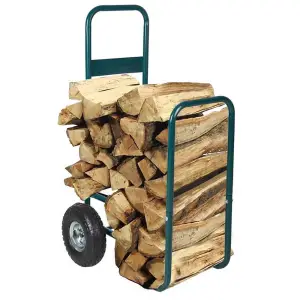 Carucior transport lemne cu sarcina 100 kg - 