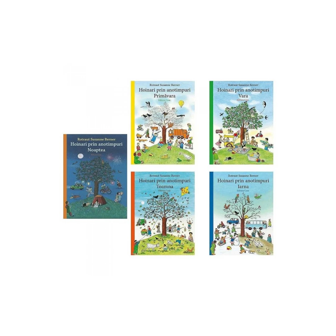 Set de 5 cărți: HOINARI PRIN ANOTIMPURI - 