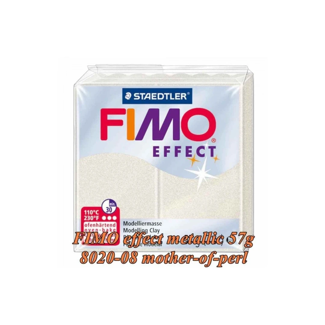 FIMO Effect 57g Alb murdar bej Metallic - 