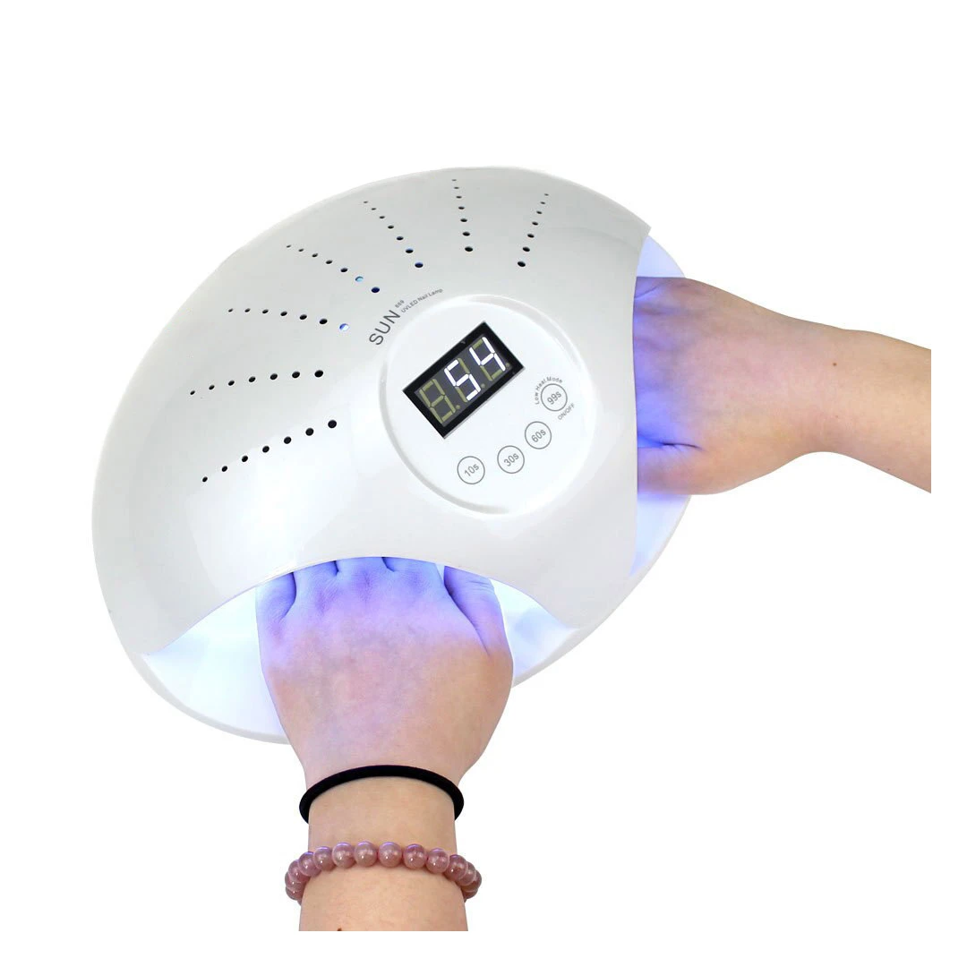 Lampa UV pentru doua maini cu 24 LED-uri, Alb - 