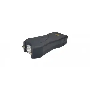 Mini electrosoc cu lanterna IdeallStore®, TW-398 Defence, ABS, 2000 kW, negru - 