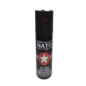 Spray paralizant IdeallStore®, Nato Defence, propulsie jet, 90 ml, negru - 
