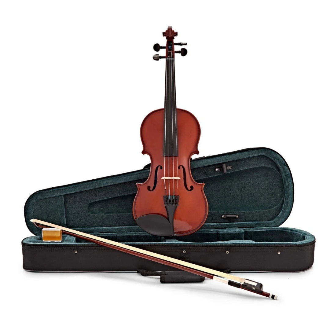 Viola-vioara clasica din lemn, 7/8, 65 cm, toc inclus - 