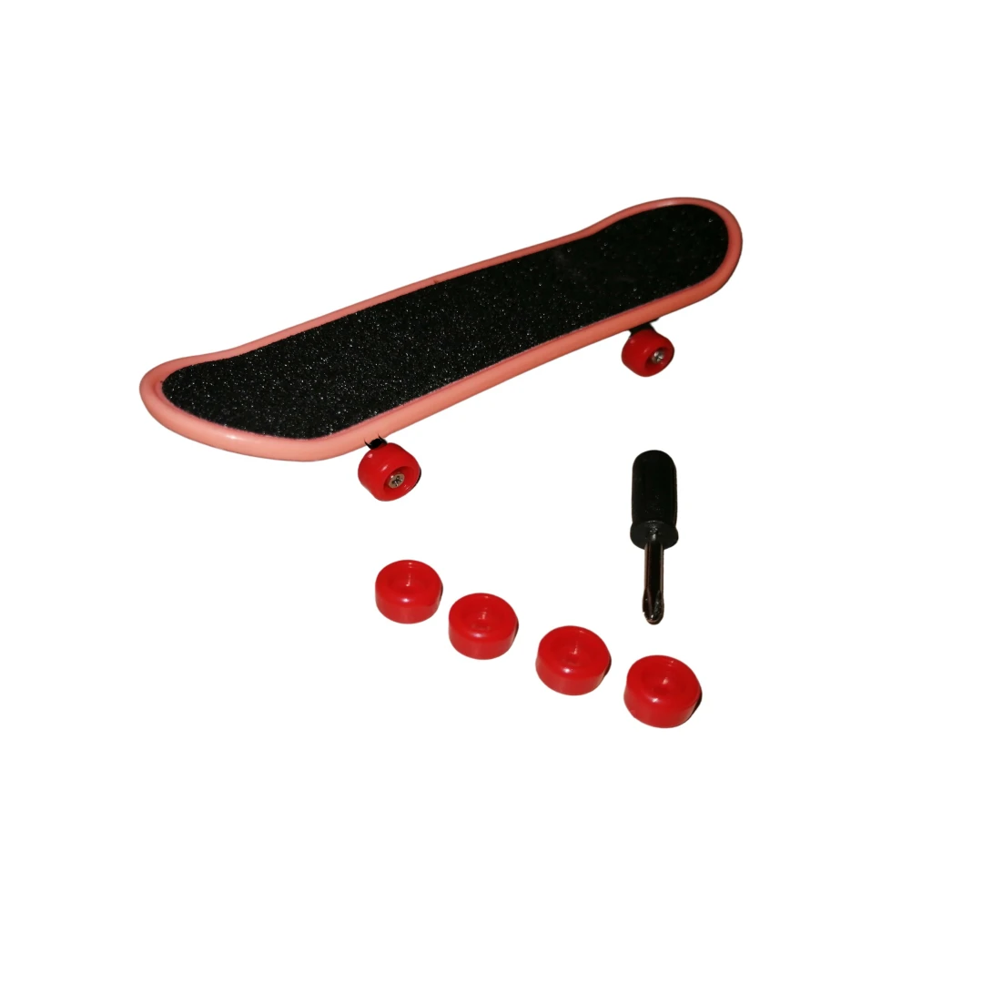 Mini Skateboard, Fingerboard Extreme, 9.5 cm, negru - 