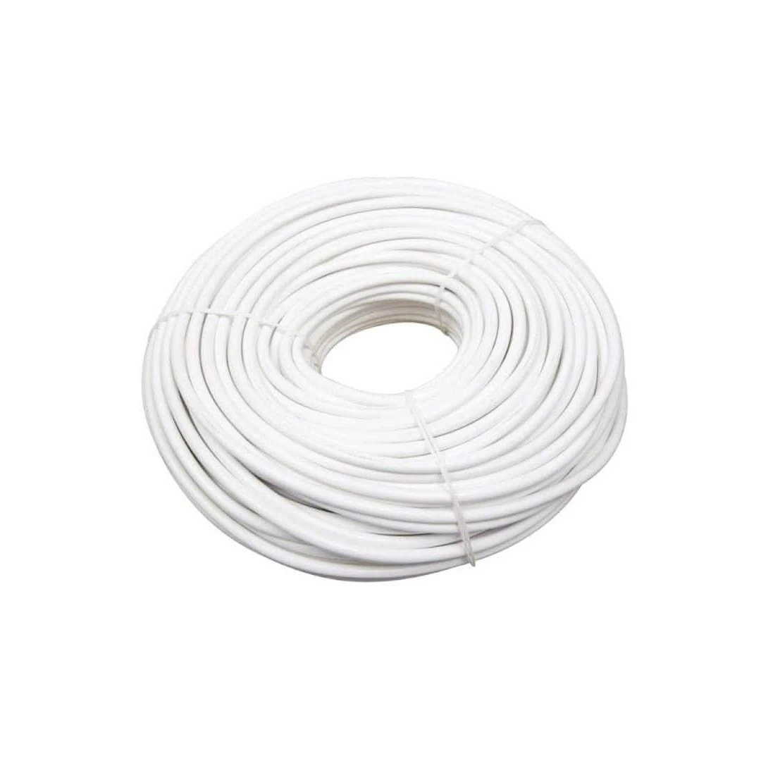 Cablu, cupru, flexibil alb, RCH05VV-F2X2.5mm-100m H05VV-F2G2.5 mmp (myym) rola 100m - 