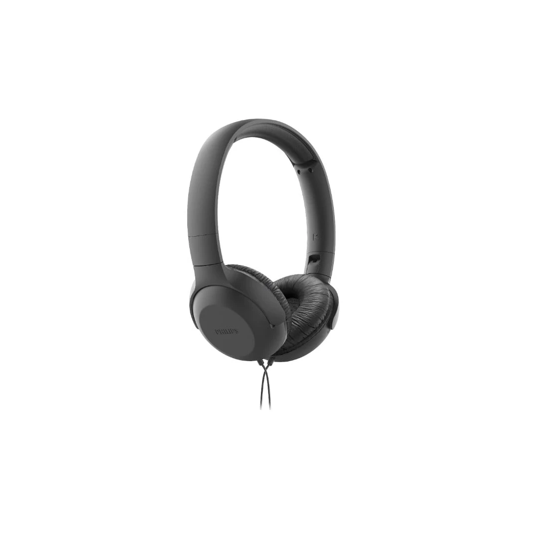 Casti Audio On-Ear Philips, TAUH201BK/00, cu fir, Microfon, Negru - 