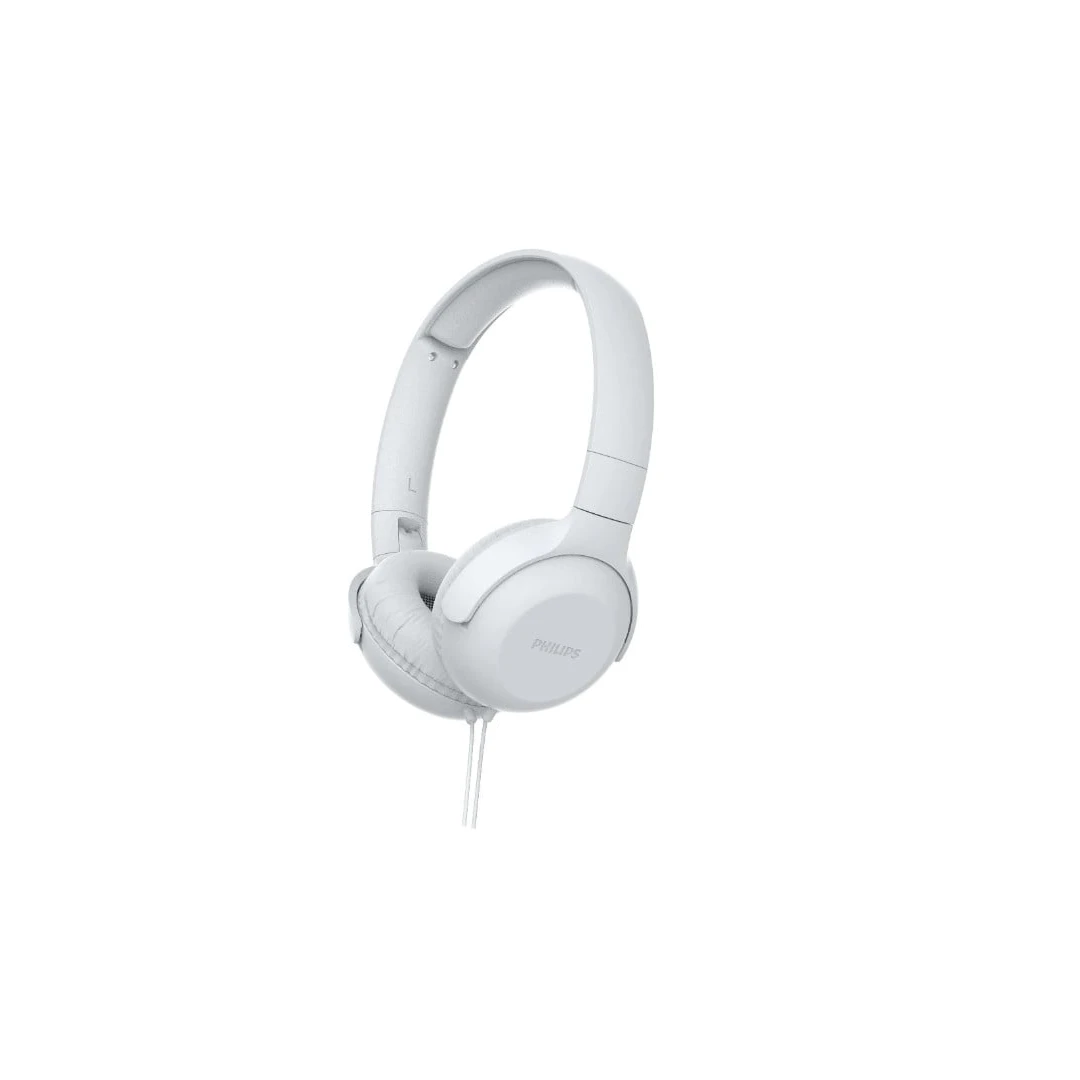 Casti Audio On-Ear Philips, TAUH201WT/00, cu fir, Microfon, Alb - 