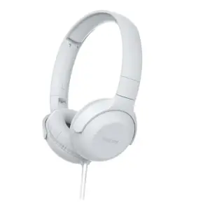 Casti Audio On-Ear Philips, TAUH201WT/00, cu fir, Microfon, Alb - 