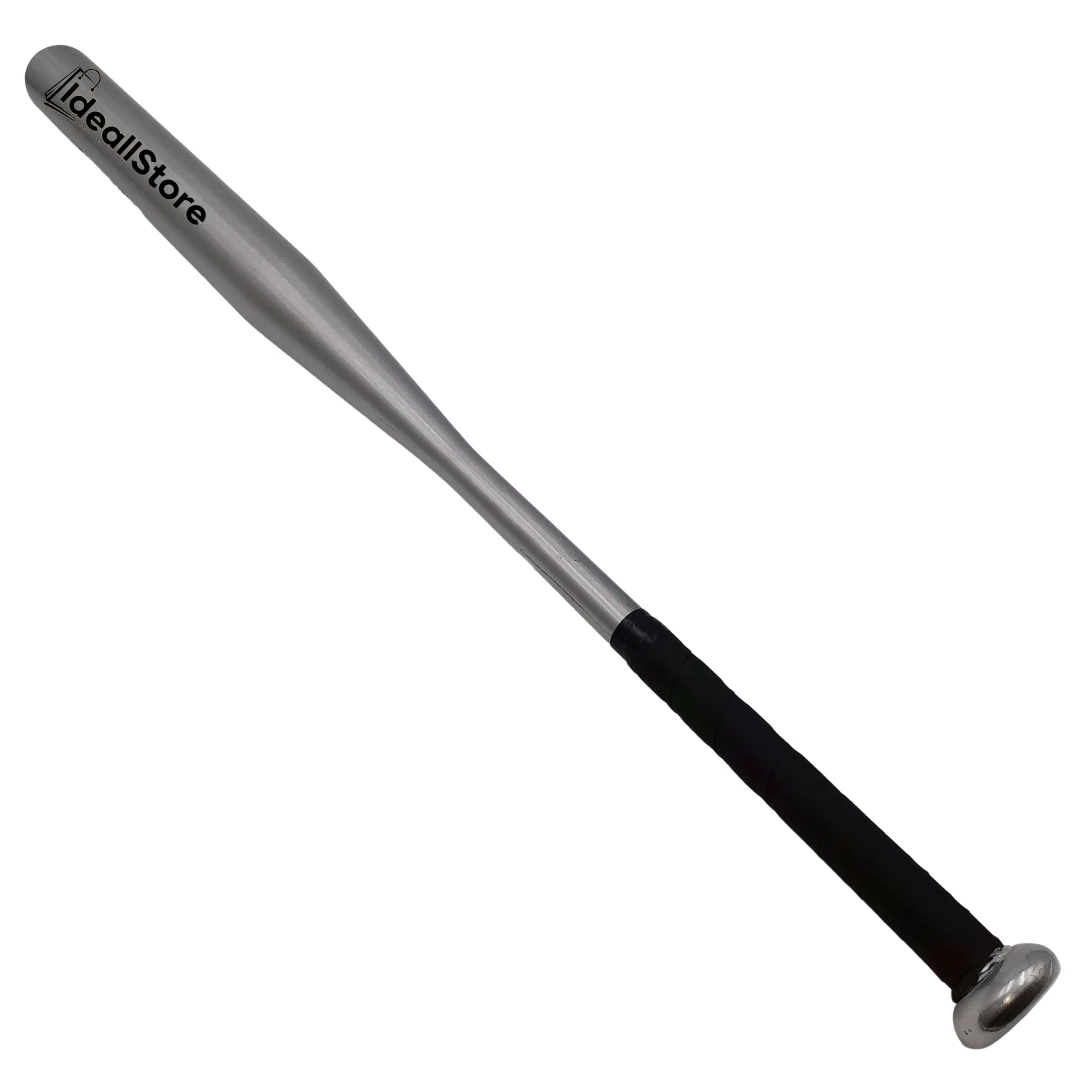 Bata de baseball IdeallStore®, Home Run, aluminiu, 80 cm, argintiu - 