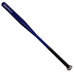 Bata de baseball IdeallStore®, Home Run, aluminiu, 80 cm, albastru - 