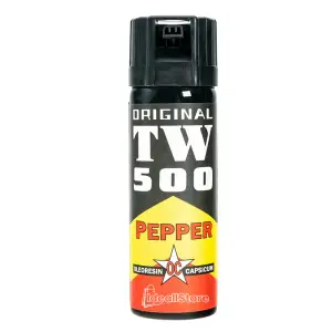 Spray cu piper IdeallStore®, TW-500, dispersant, auto-aparare, 63 ml - 