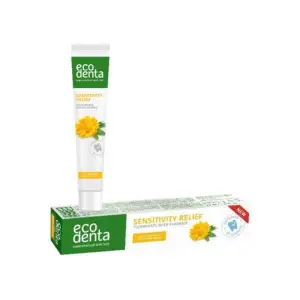 Pasta de dinti naturala cu extract de galbenele pentru dinti sensibili, Ecodenta, 75 ml - 