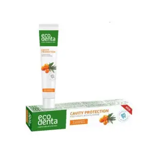 Pasta de dinti naturala cu catina pentru protectia cavitatii orale, Ecodenta, 75 ml - 