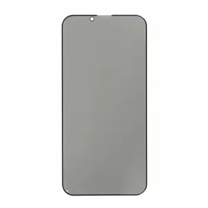 Folie de sticla securizata IdeallStore® pentru protectie compatibila iPhone 13/13 Pro, 3D, Anti-spy, neagra, acoperire full-cover - 