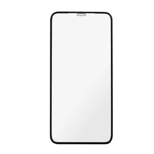 Folie de sticla securizata IdeallStore® pentru protectie compatibila iPhone 11 PRO Max/XS Max, 3D, Anti-spy, neagra, acoperire full-cover - 