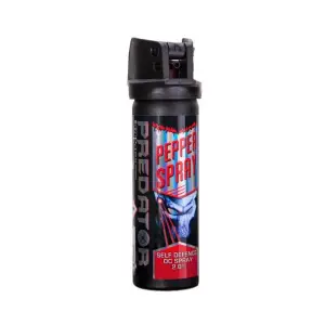 Spray cu piper IdeallStore®, Predator Defense, jet, auto-aparare, 75 ml, negru - 