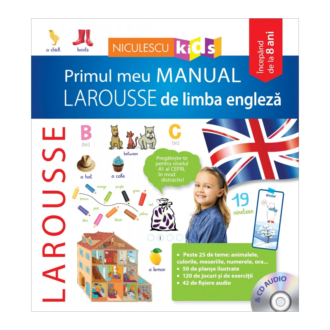 Primul meu manual Larousse de limba engleza - Larousse - 