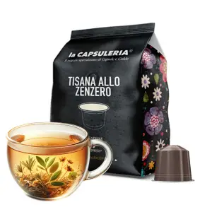 Ceai de Ghimbir, 100 capsule compatibile Nespresso, La Capsuleria - 