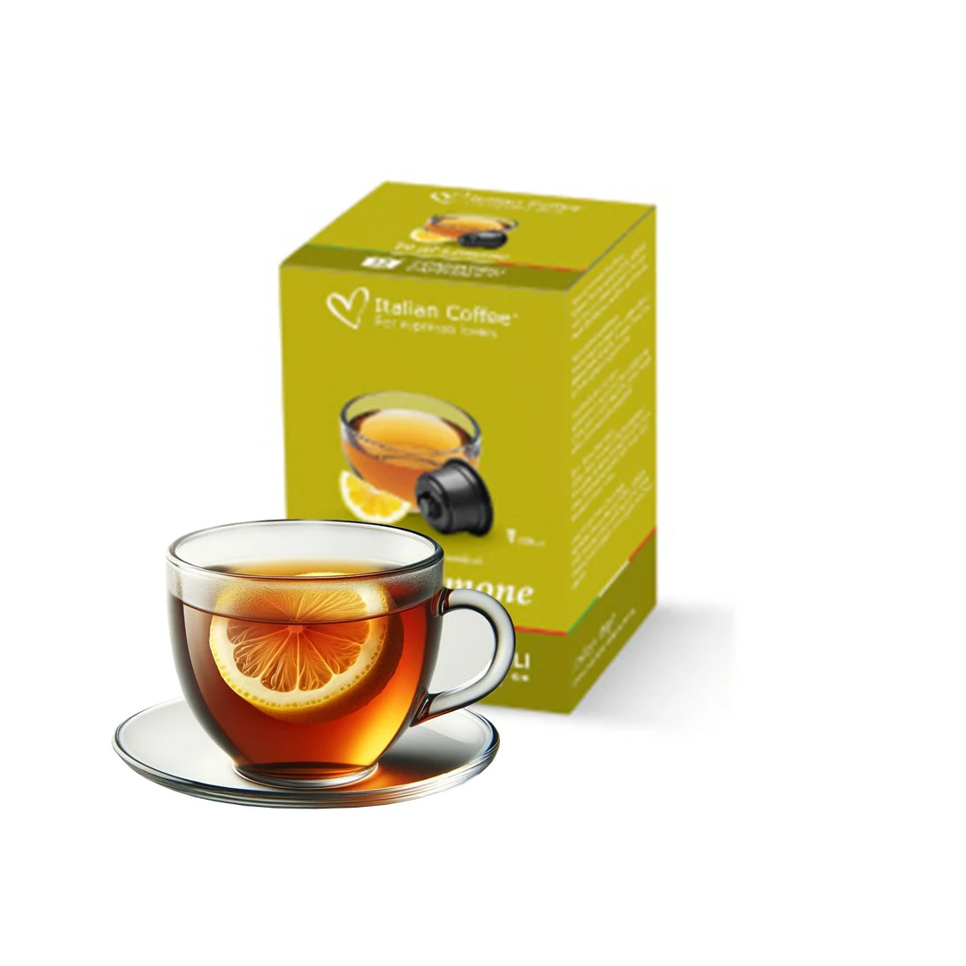 Ceai de Lamaie, 72 capsule compatibile Cafissimo/Caffitaly/Beanz, Italian Coffee - 