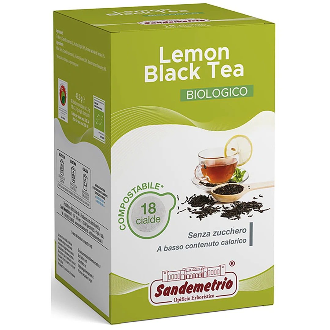 Ceai Negru cu Lamaie, 18 paduri compatibile ESE44, Sandemetrio - 