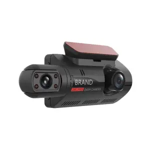 Camera auto DVR IARMAC, dual fata-spate, full HD, 1080P, G-senzor, inregistrare in bucla, Nightvision, Unghi filmare 170°, Negru - 