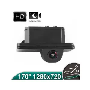 Camera marsarier HD, unghi 170 grade cu StarLight Night Vision BMW E39, E90, E91, E60, E60, E61, X5(E70), X6(E71), E82, E88 - 