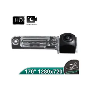 Camera marsarier HD, unghi 170 grade cu StarLight Night Vision pentru Skoda Superb 2 Sedan - 