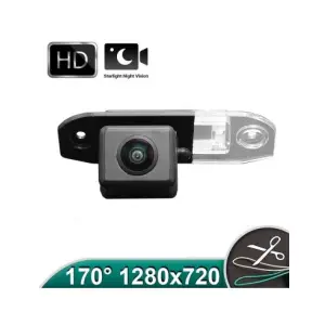 Camera marsarier HD, unghi 170 grade cu StarLight Night Vision pentru Volvo V50, S40, S60, XC90, XC70, XC60, C70, S80 - FA965 - 